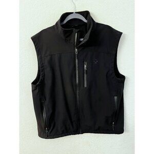 Hooey black zip Ricardo vest mens size XXL